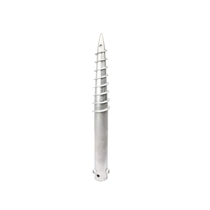 HDG Helical Screw Piles For Foundation