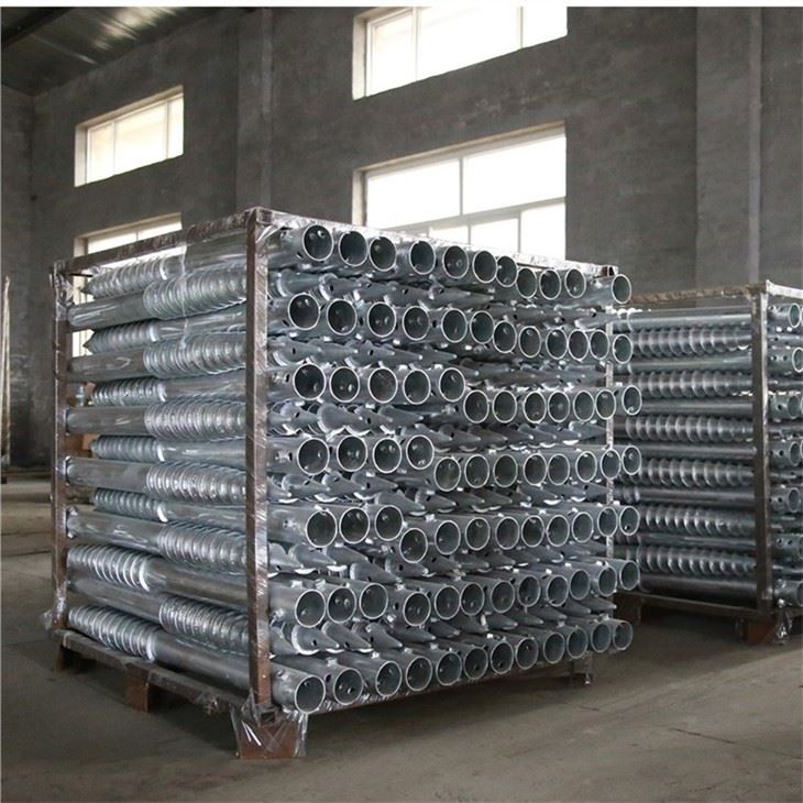 HDG Helical Screw Piles For Foundation