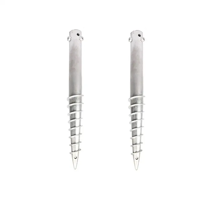 Metal Ground Anchors For Foundation System