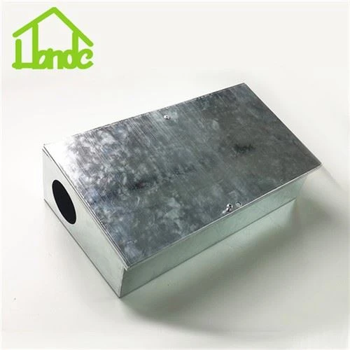 Hộp trạm mồi kim loại mạ kẽm