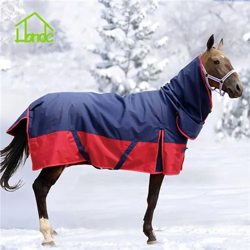Hign Neck Polyester Ripstop Thảm ngựa thoáng khí